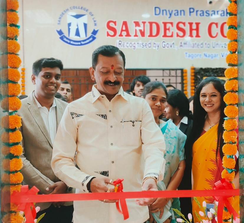 Inauguration of the Legal Aide Committee of Sandesh College of Law, Vikhroli