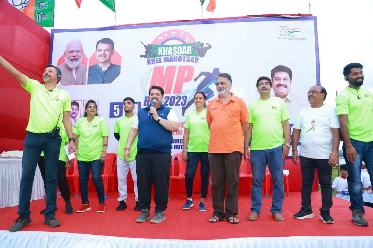 Khasdar Khel Mahotsav 2023 Run Powai Marathon: A Triumph Celebrating Unity and Fitness