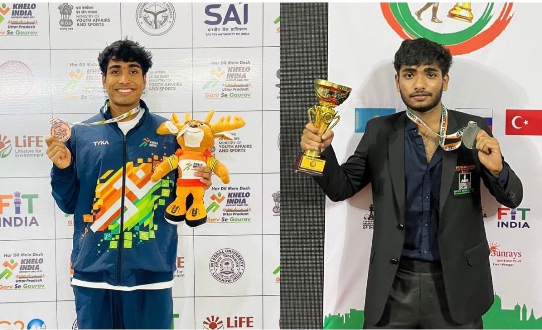 Chandrabhan Sharma College Students Excel at Khelo India Championships and Triumph in Asian ChessBoxing Championship.