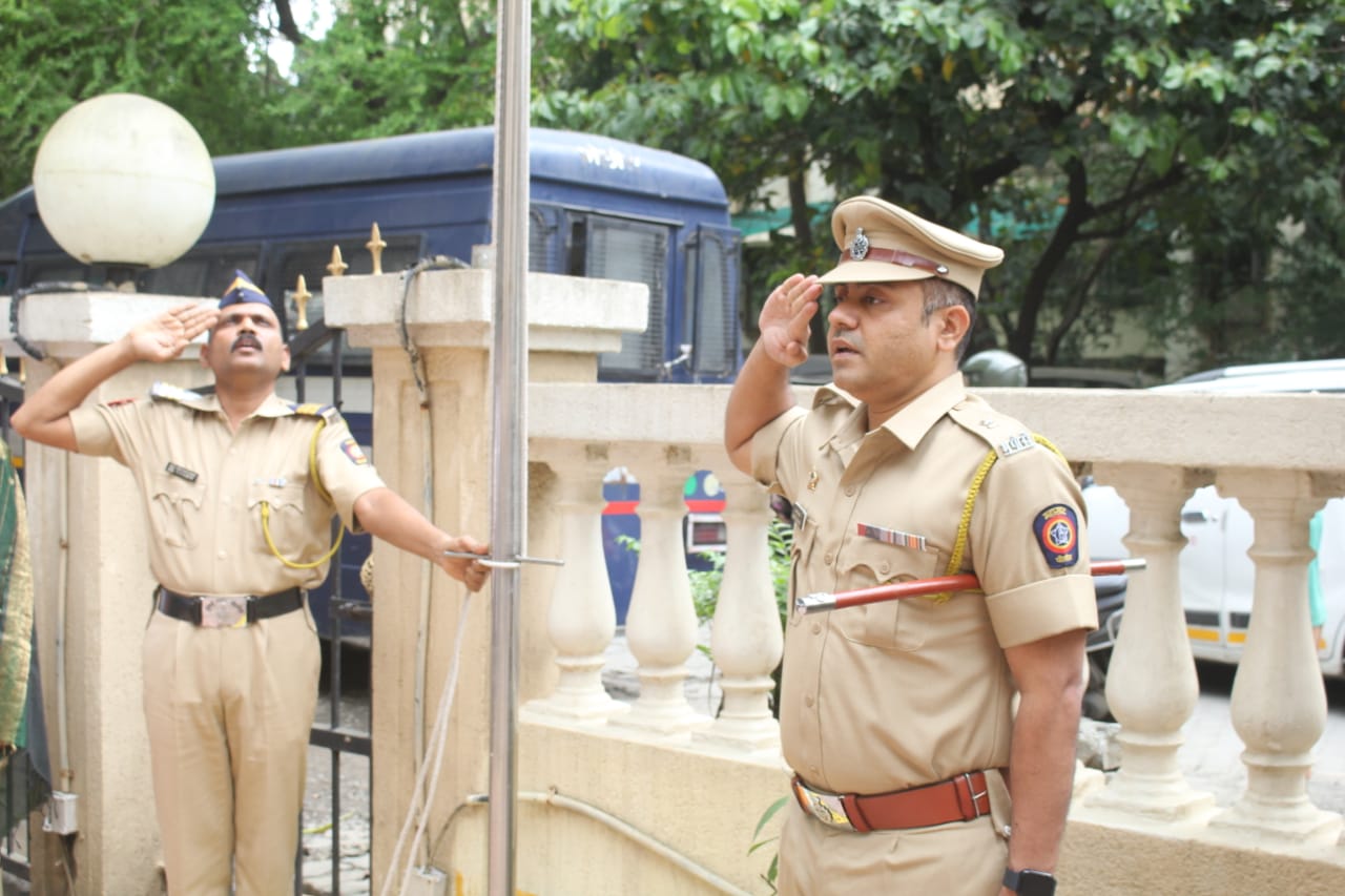 Positive Energy and Enthusiasm Mark the 77th Independence Day Celebration at Powai Police Station